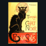 Póster Le chat noir, cartel original<br><div class="desc">Cartel original y vintage "Le chat noir",  El gato negro era un famoso cabaret en Montmartre en París,  fundado en noviembre de 1881 por Rodolphe Salis,  que también era responsable de la revista semanal del mismo nombre. Una juerga,  el Gato Negro de Goguette,  se encontró en el cabaret.</div>