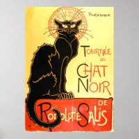 Le chat noir, cartel original