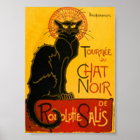 Le Chat Noir El Viento Art Nouveau Del Gato Negro