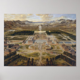 Póster Le Château de Versailles - 1668