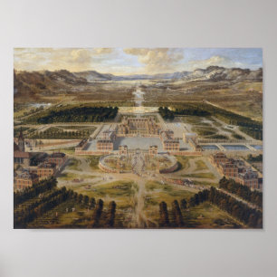 Póster Le Château de Versailles - 1668