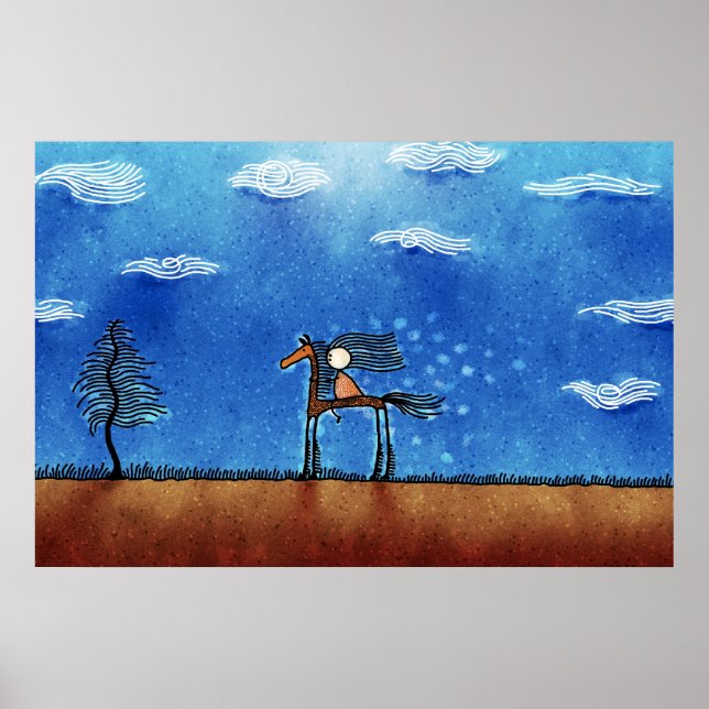 Póster Le Cheval (Frente)