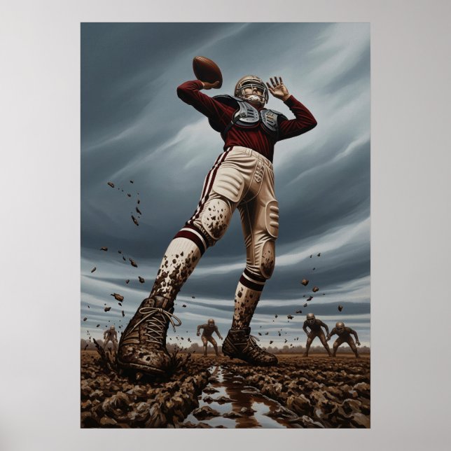 Póster LE COLOSSE DE BOUE (El coloso del barro) (Frente)