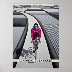 Póster LE COMPAS DE LA ROUTE (La brújula de la carretera)