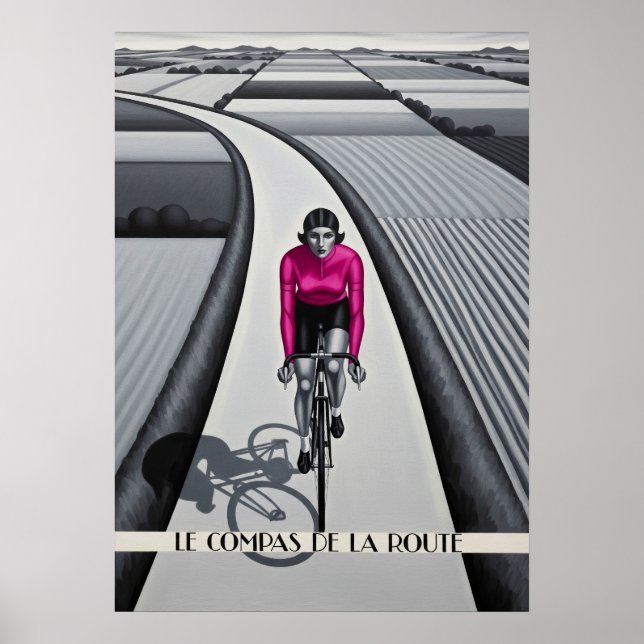 Póster LE COMPAS DE LA ROUTE (La brújula de la carretera)