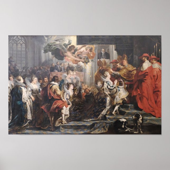 Póster Le Couronnement de Marie de Médicis (Frente)