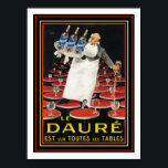 Póster Le Daure 1924 Poster Art Deco de Lotti<br><div class="desc">Poster de publicidad Art Deco colorida para Le Daure. ca 1924 12 x 16</div>