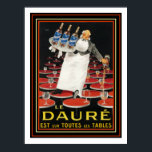 Póster Le Daure 1924 Poster Art Deco de Lotti<br><div class="desc">Poster de publicidad Art Deco colorida para Le Daure. ca 1924 12 x 16</div>