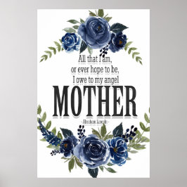 Póster Le debo a mi madre poster ángel