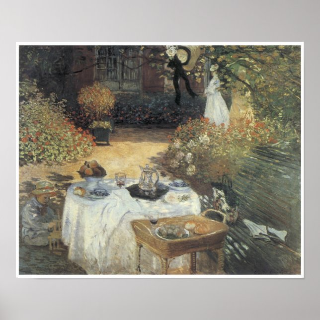 Póster Le Dejeuner, 1873 (Frente)