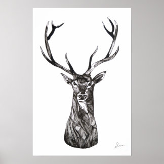 Póster Le Grand Cerf