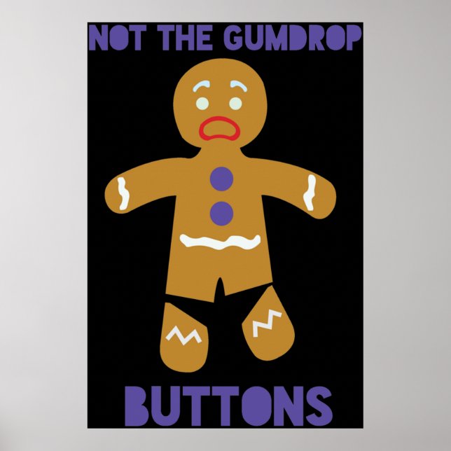 Póster Le Gumdrop Buttons  (Frente)