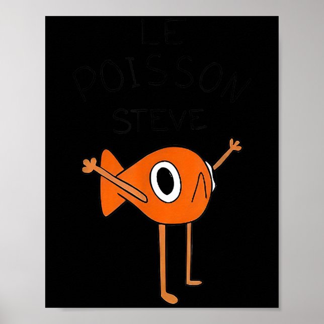 Póster Le Isson Steve Funny Meme  (Frente)