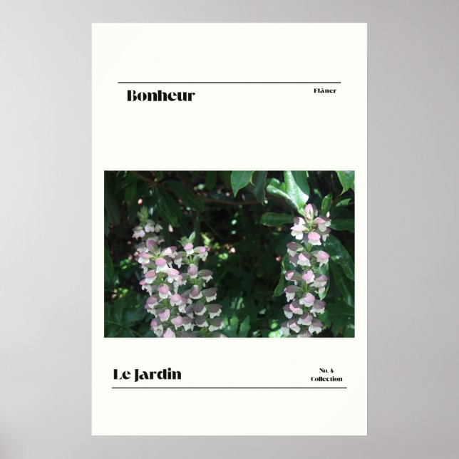 Póster Le Jardin (Frente)