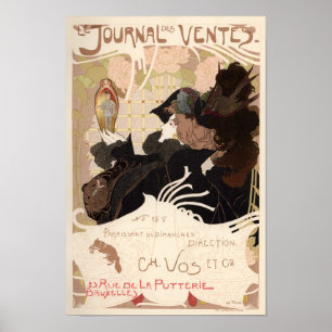 Póster Le Journal Des Ventes