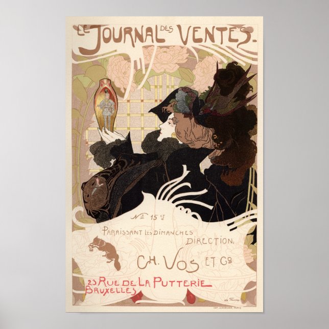 Póster Le Journal Des Ventes (Frente)