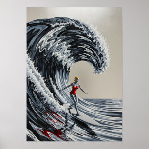 Póster LE LÉVIATHAN D'ARGENT (El Leviatán plateado)