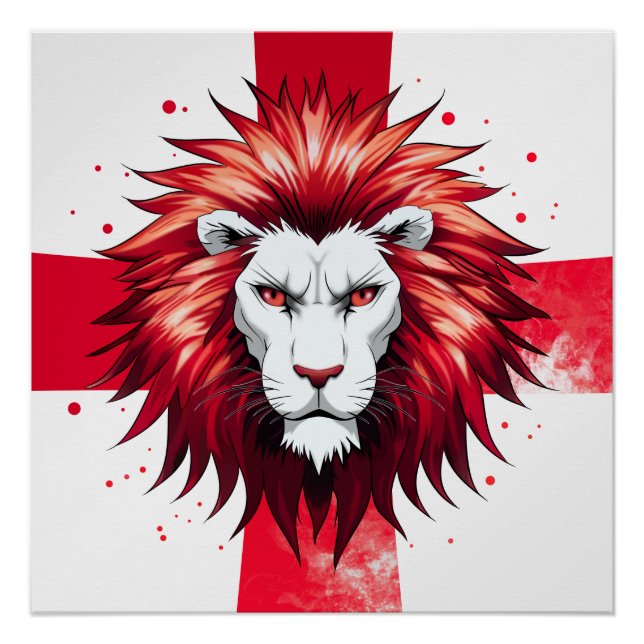 Póster Le Lion Anglais (Anverso)