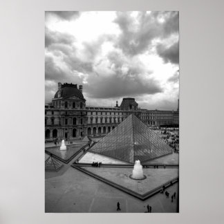 Póster Le Louvre
