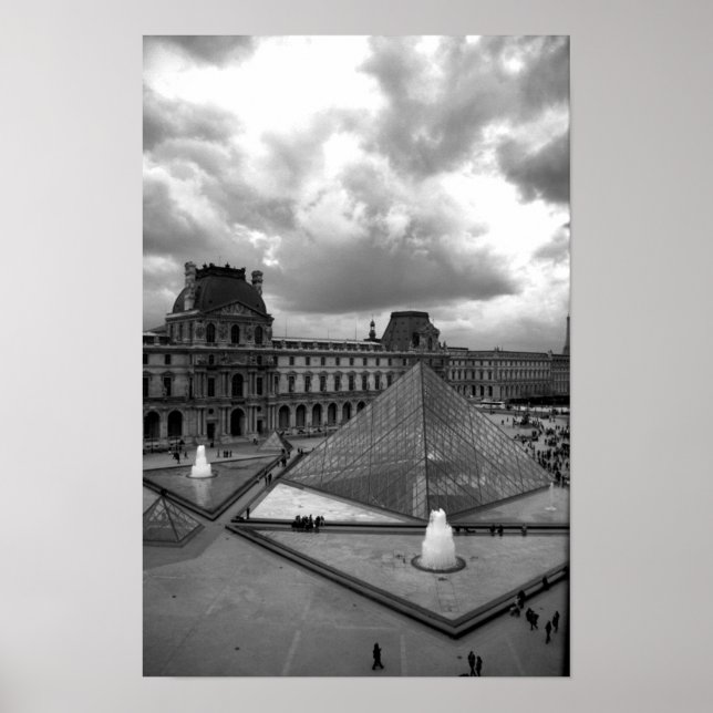 Póster Le Louvre (Frente)