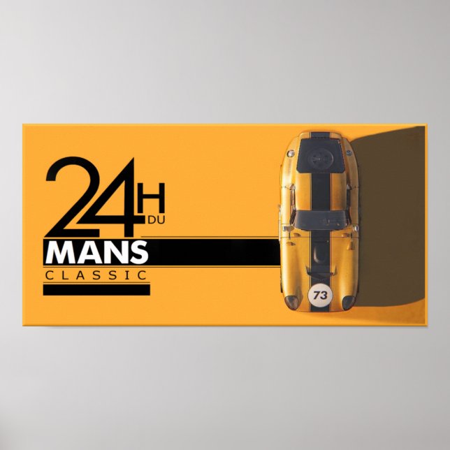 Póster Le Mans France, Poster (Frente)