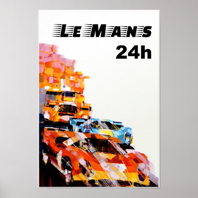 Póster Le Mans Poster (Frente)