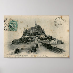 Póster Le Mont Saint Michel - 1905