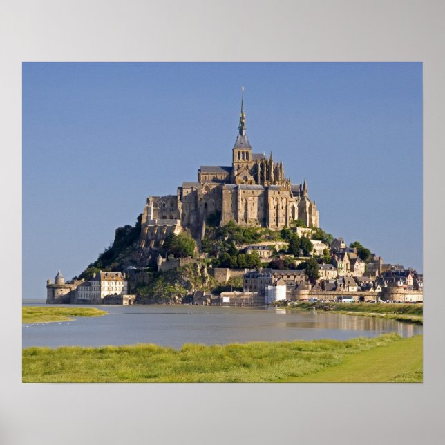 Póster Le Mont Saint Michel se encuentra en la región de (Frente)