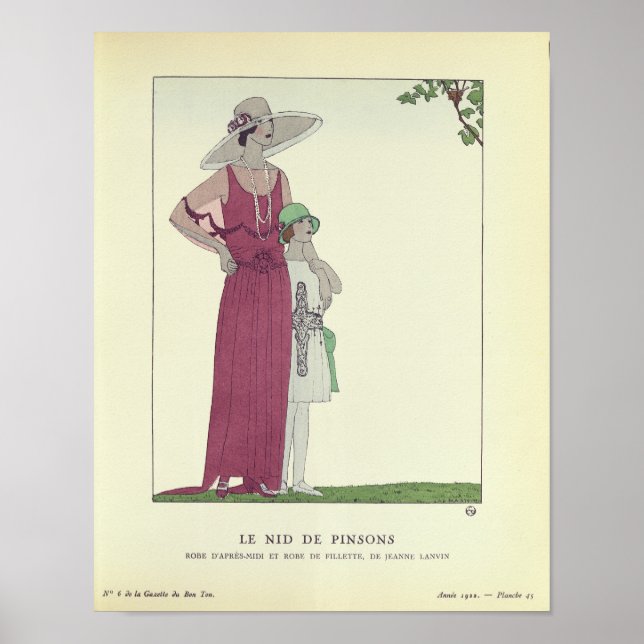 Póster Le Nid de Pinsons (Frente)