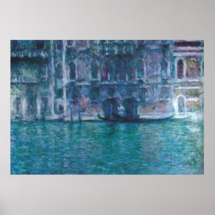 Póster Le palais da Mula Claude Monet Poster