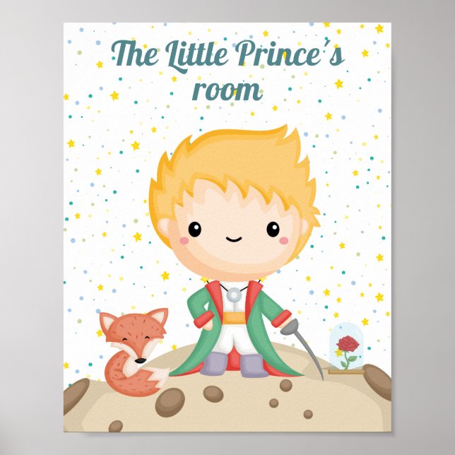 Póster Le Petit Prince El Principito (Frente)