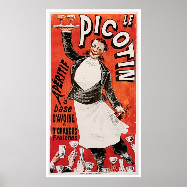 Póster Le Picotin Vintage Food And Art (Frente)