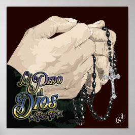 Póster Le Pido a Dios por Ti