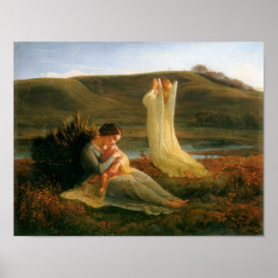 Póster Le Poeme De L'ame - L'ange Et La Mere