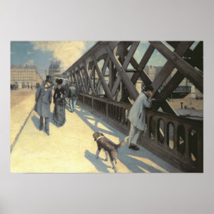 Póster Le Pont de L'Europe, 1876