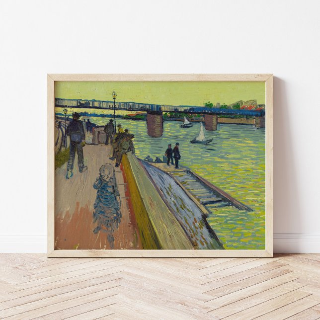 Póster Le Pont de Trinquetaille | Vincent van Gogh (Subido por el creador)