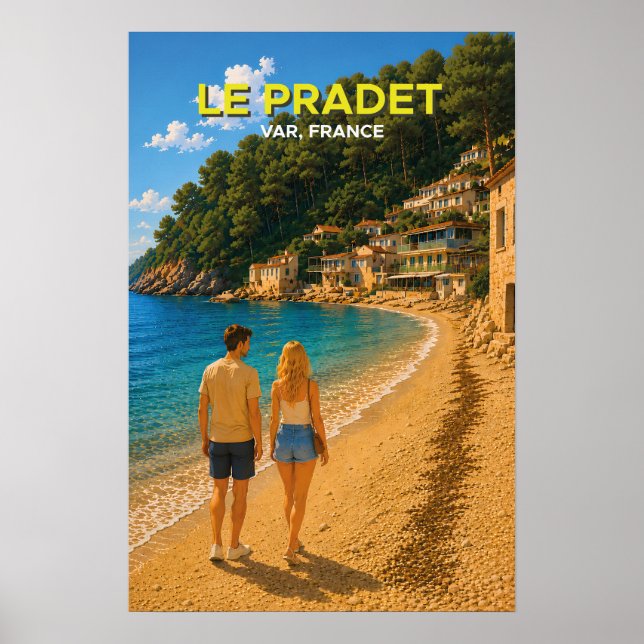 Póster Le Pradet (Frente)