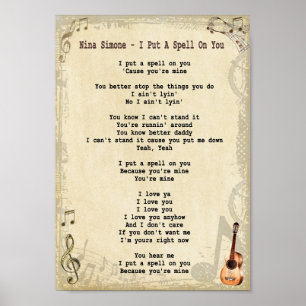 Póster Le Puse Un Sonido A Su Canción.