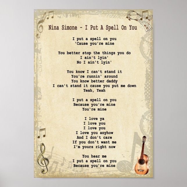 Póster Le Puse Un Sonido A Su Canción. (Frente)