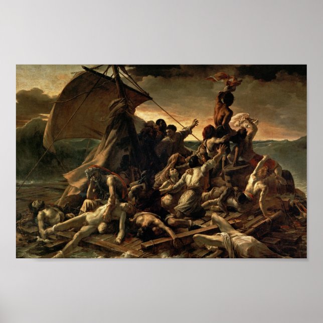 Póster Le radeau de la méduse (Frente)