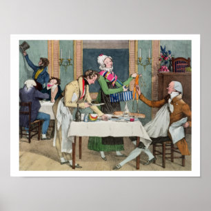 Póster Le Restaurant, pub. by Rodwell and Martin, 1820 (c