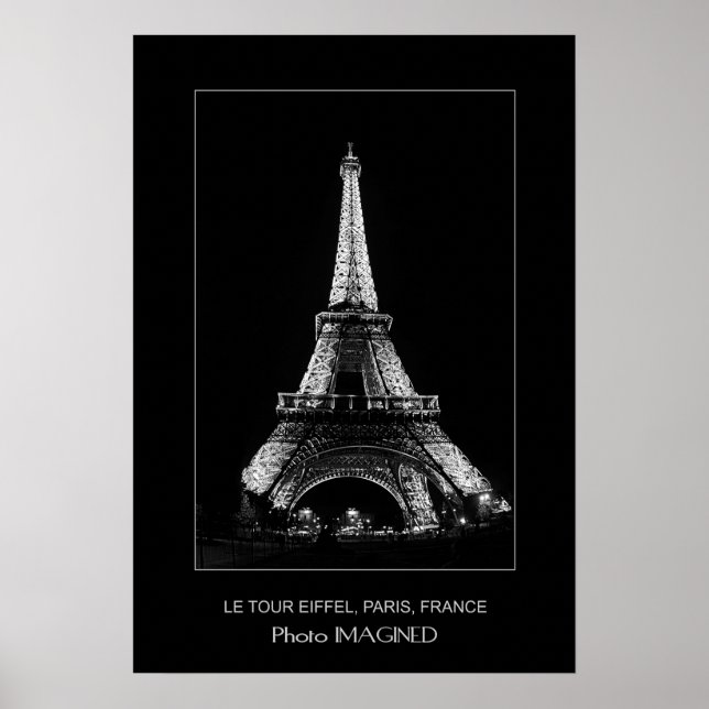 PÓSTER LE TOUR EIFFEL, PARÍS, FRANCIA (Frente)