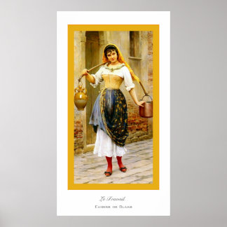 Póster Le Travail ~ Eugene de Blass