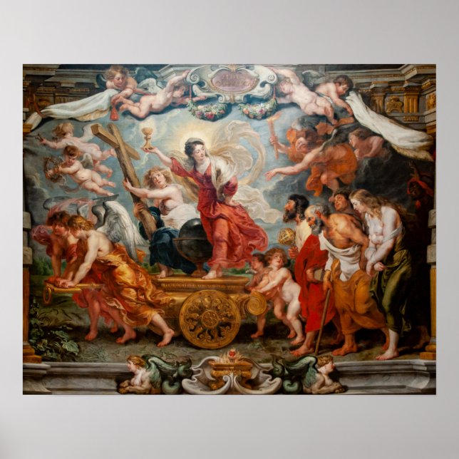 Póster Le Triomphe de la Foi Catholique (Frente)
