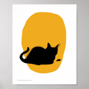 Póster Le Vomit de Chat