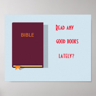 Póster Lea su biblia