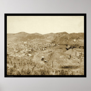 Póster Lead City Mine & Mill SD 1889
