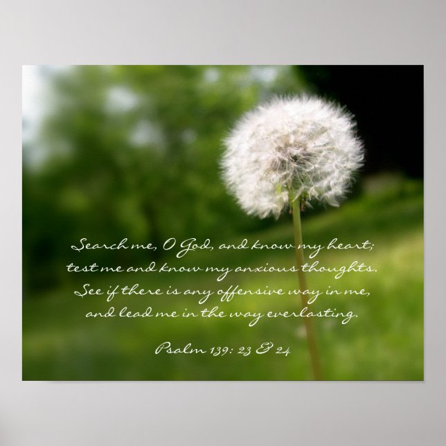 Póster Lead Me, Christian Poster (Frente)