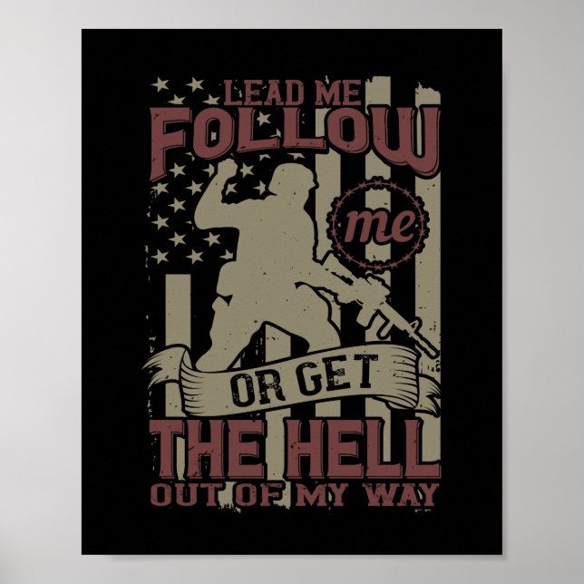 Póster Lead Me, Follow Me (Frente)