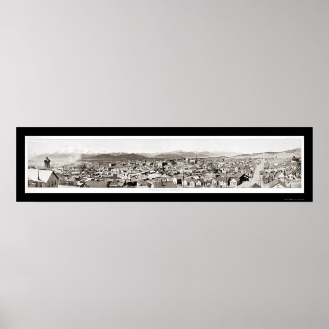 Póster Leadville, CO Photo 1912 (Frente)